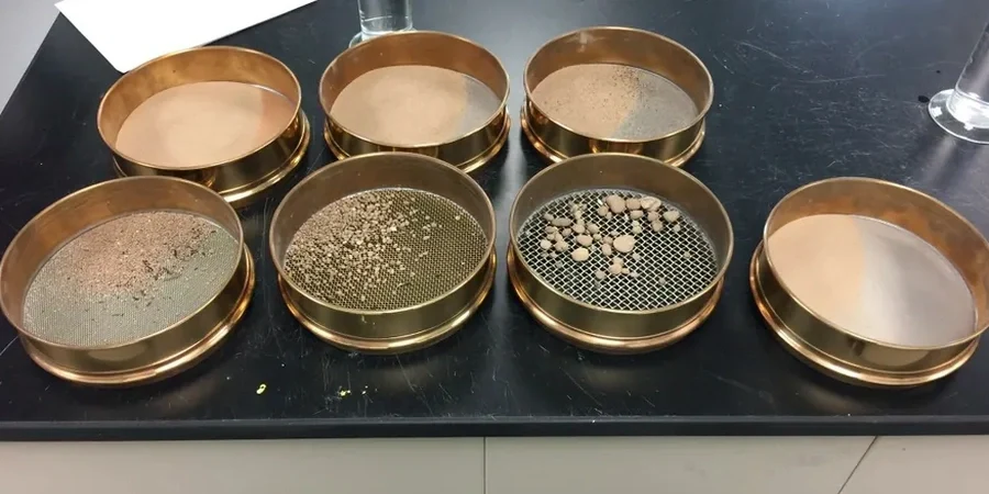 Grain size analysis for precise soil classification in Cheltenham